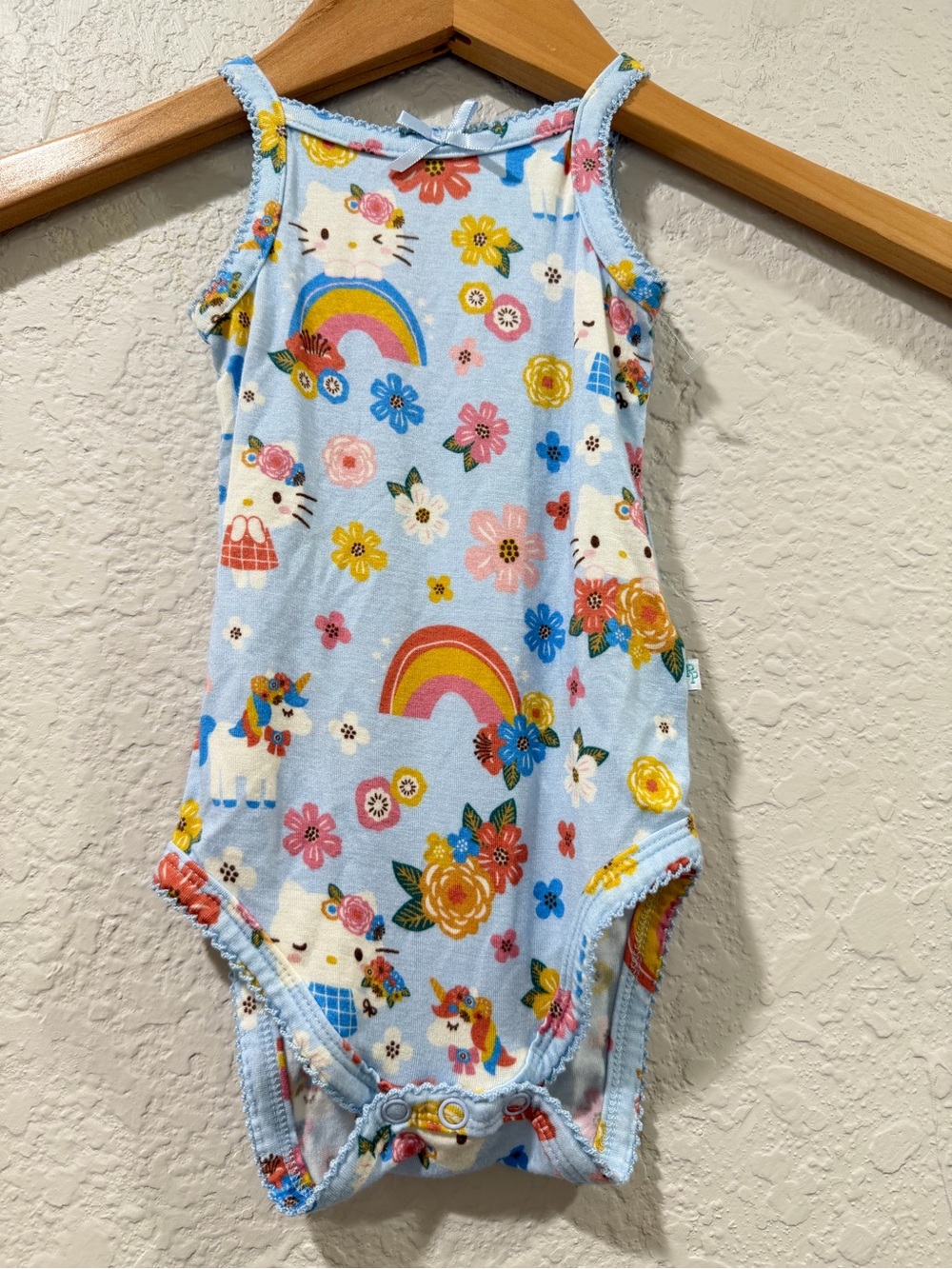 Posh Peanut Hello Kitty and Friends springtime floral romper Size 3-6 Months